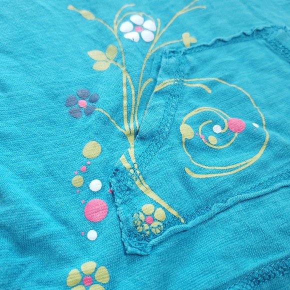 Long Sleeve Sweater Hooded Floral Design Light XS 2-3 Year Size Lullah Bette - Picture 4 of 6